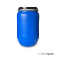 BIDON  BOCA ANCHA AZUL SIN ASAS 30L