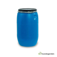 BIDON  BOCA ANCHA AZUL SIN ASAS 120L